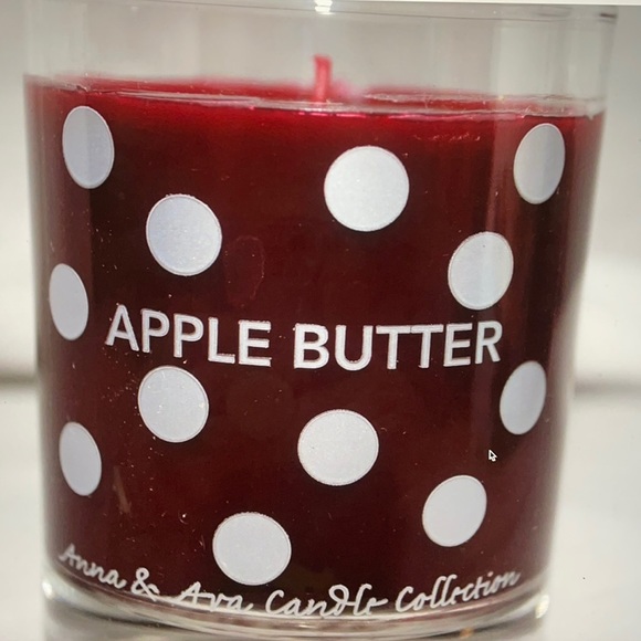 Anna & Ava Other - Anna & Ava Apple Butter Glass Jar Candle 5oz for Aromatique